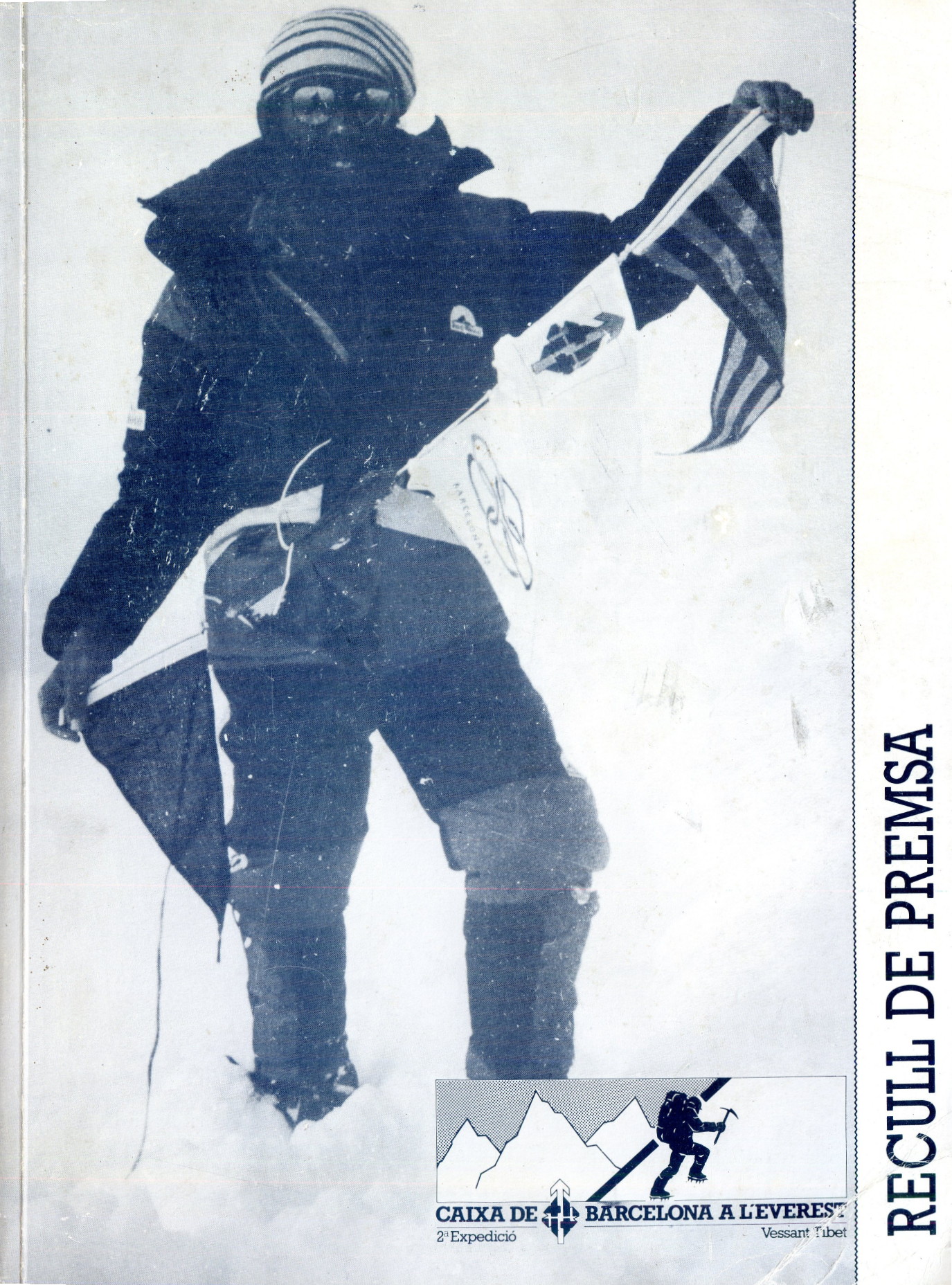 Caixa de Barcelona a l'Everest : 2a Expedició Vessant Tibet : Recull de Premsa - Portada